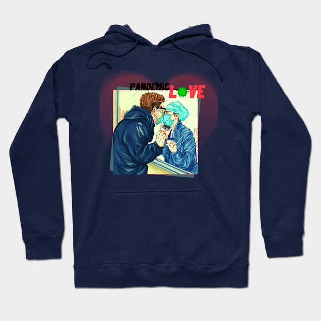 Pandemic Love Hoodie by FreeMore